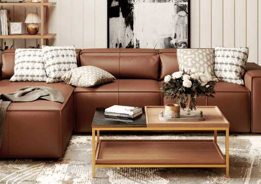 Leather Sofa