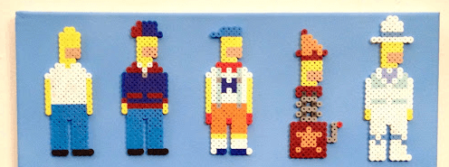 Pixel Art:5j5k5ntszne= Hama Beads