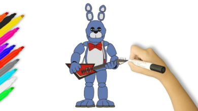 Drawing:2ryj6b83ml8= Bonnie Fnaf