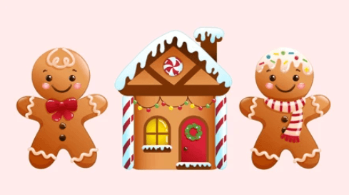 Clip Art:9kuenzkgocy= Christmas Gingerbread House