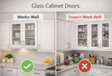 Glass Cabinet Doors: When They Work Well and When They Don’t