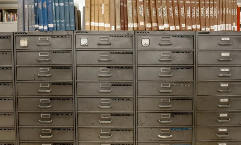 operational data tracking archive identifiers listed