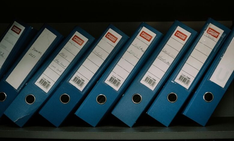 operational data tracking archive numbers